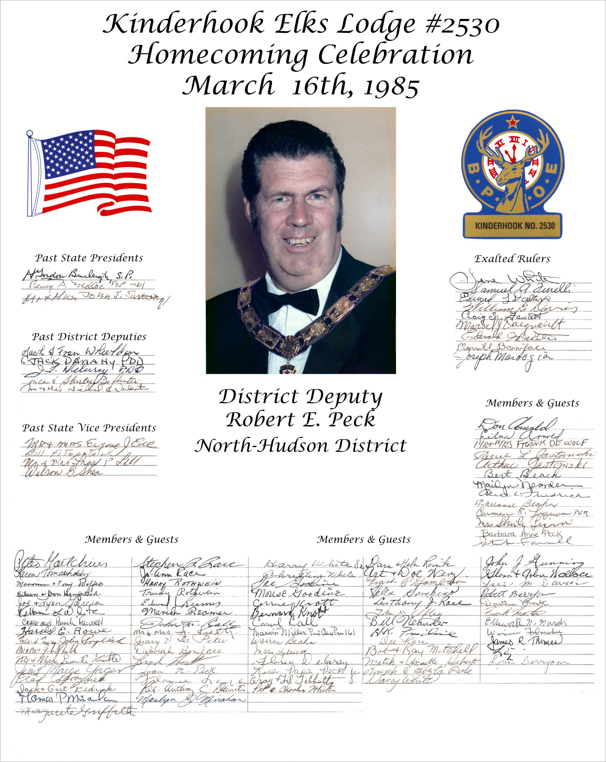 1985 Robert E Peck DD