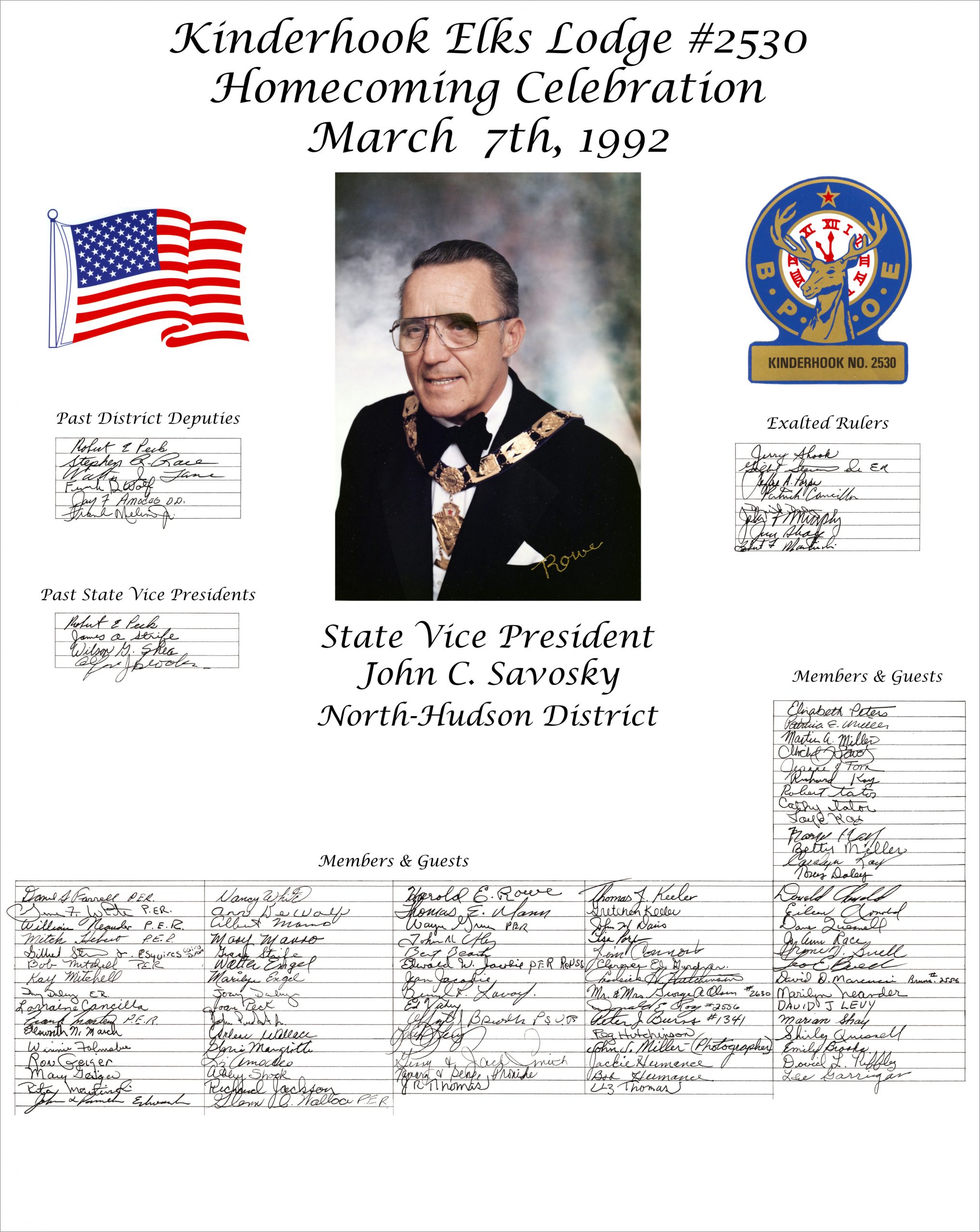 1992 John C Savosky SVP